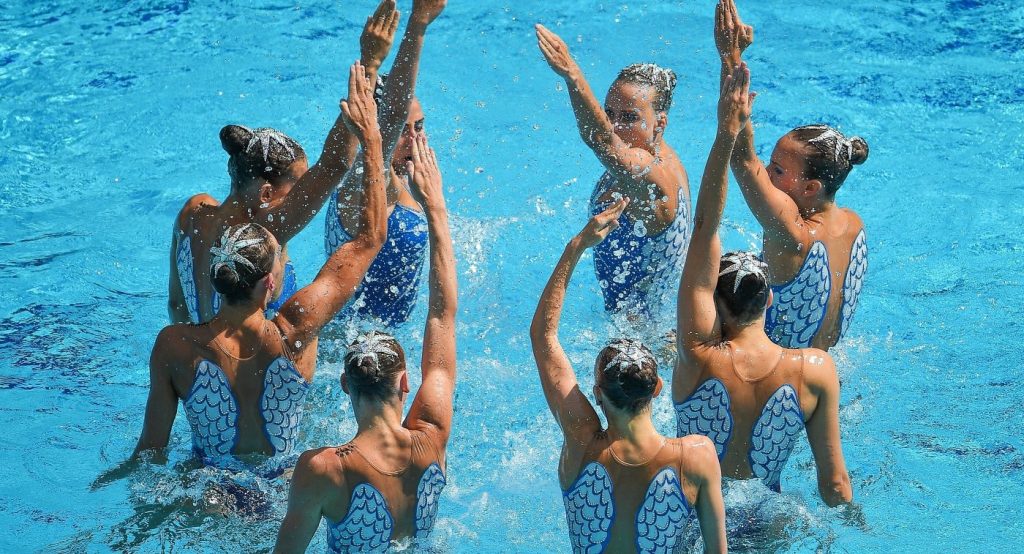 Интересное о спорте: синхронное плавание