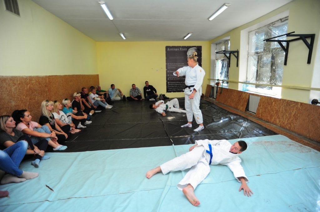 Дзюдо в школу: в Донецке провели первый обучающий семинар для преподавателей физкультуры