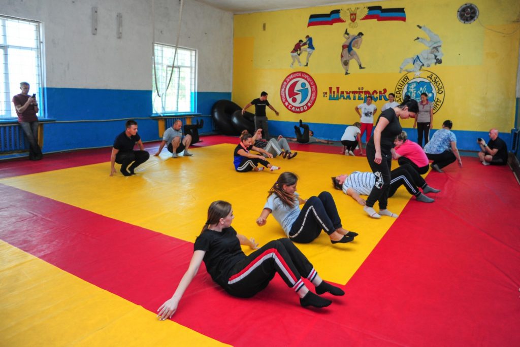 Дзюдо в школу: в Донецке провели первый обучающий семинар для преподавателей физкультуры