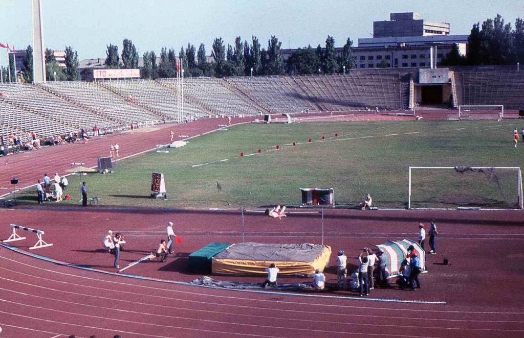 1985: полуфинал Кубка СССР по легкой атлетике - стадион 