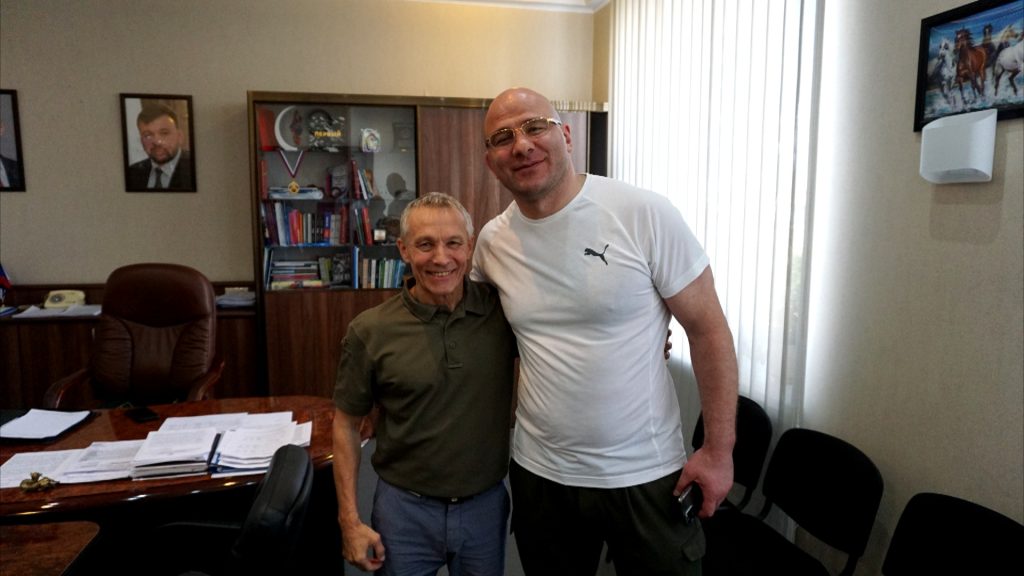 20 июля - Олимпийский чемпион Артур Таймазов в Донецке