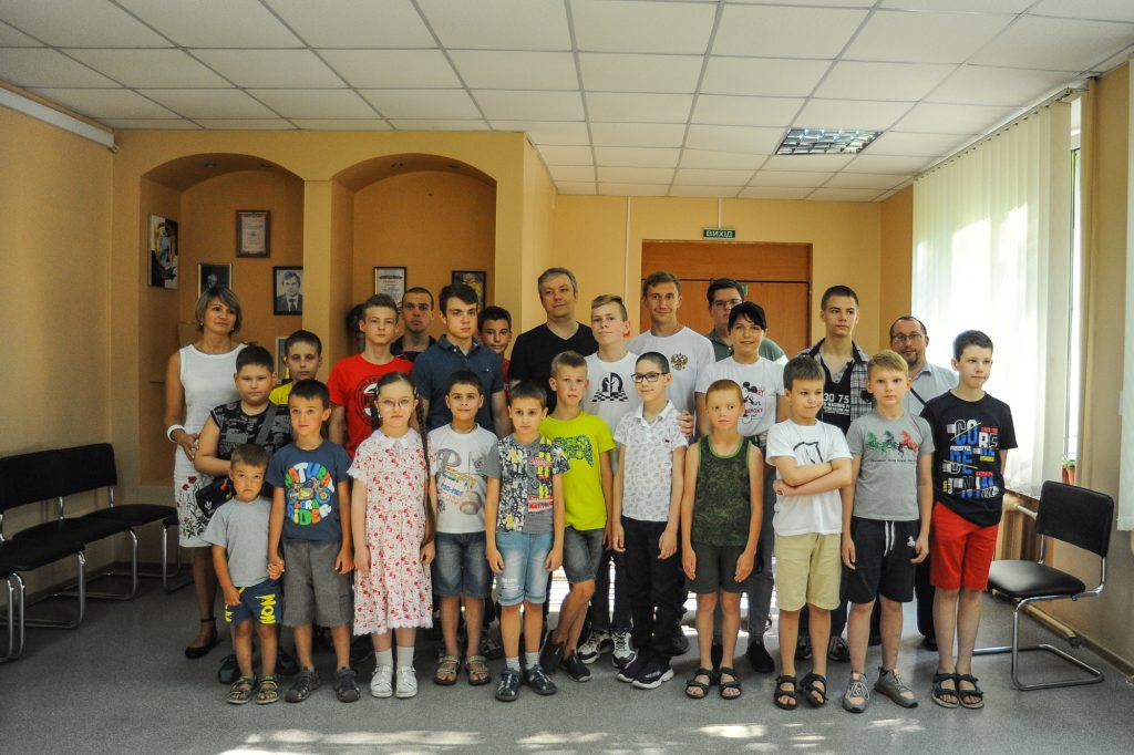 15 июля — Легендарный шахматист Сергей Карякин в Донецке